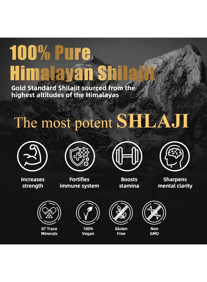 BIYODE Himalayan Power Resin | 30g Potent Balm | For Peak Performance Men | Supports Metabolism, Cognitive Function, Rejuvenation & Immunity | 100% Natural Dietary Supplement for Energy & Endurance - Image 4